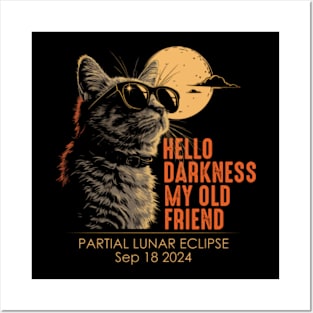 Partial Lunar Eclipse 2024 Posters and Art